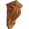 Ekena Millwork 2 1/4"W x 2 1/4"D x 4 1/4"H Extra Small Acanthus Wood Corbel, Red Oak CORW02X02X04ACRO - alternate 1